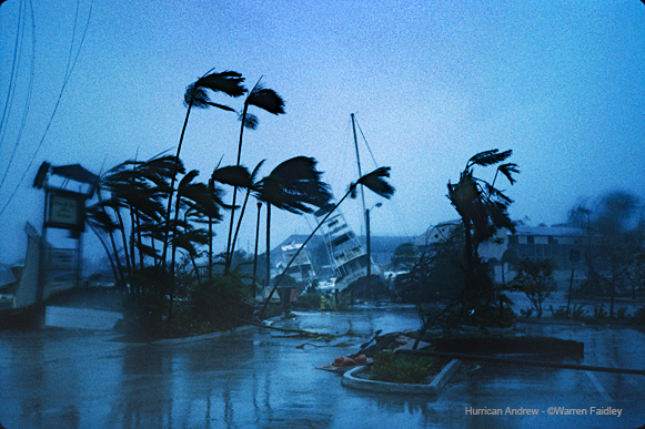 Hurricane Andrew historical photo